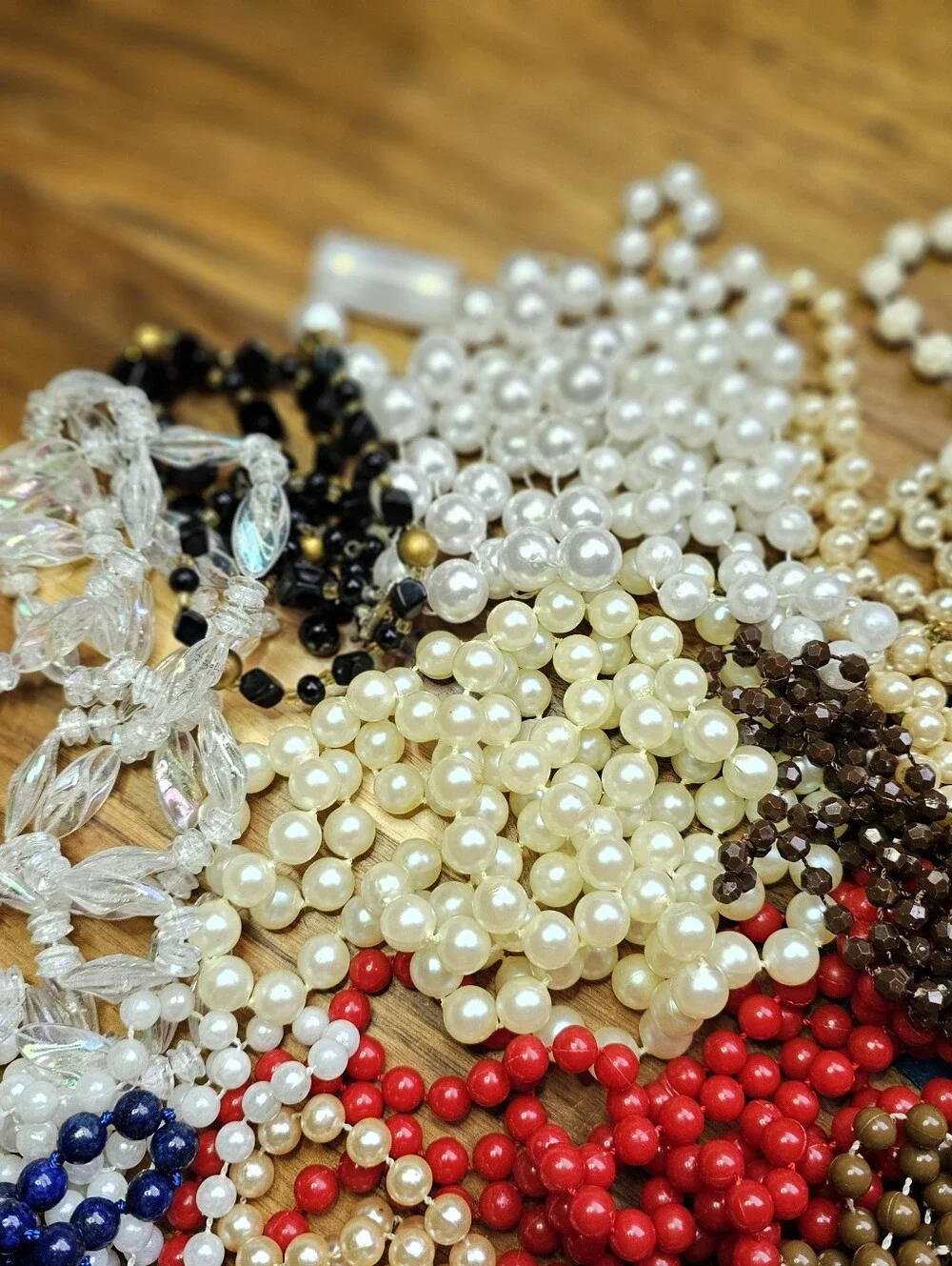 Craft Jewelry Beaded Necklaces For Upcycling Repurposing Art Projects